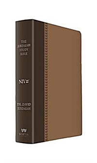 The Jeremiah Study Bible, Niv: (Brown W/ Burnished Edges) Leatherluxe(r): What It Says. What It Means. What It Means for You. (Leather)