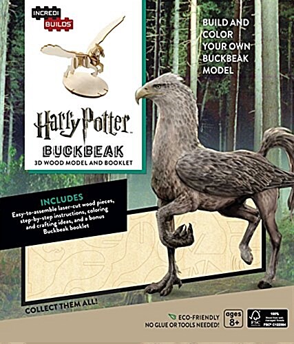 INCREDIBUILDS: HARRY POTTER: BUCKBEAK 3D WOOD MODEL AND BOOKLET (Book)