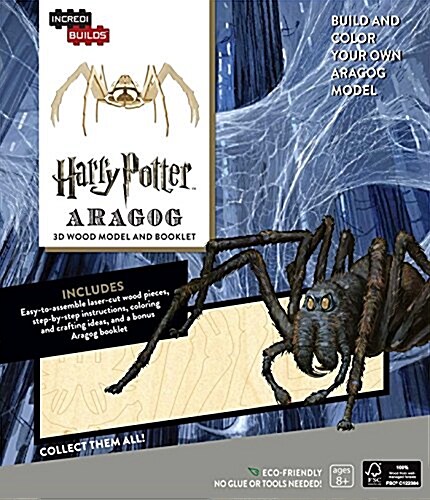 INCREDIBUILDS: HARRY POTTER: ARAGOG 3D WOOD MODEL AND BOOKLET (Book)