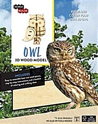 INCREDIBUILDS: OWL 3D WOOD MODEL (Book)