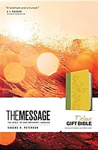 Message Deluxe Gift Bible: The Bible in Contemporary Language (Imitation Leather)