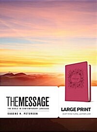 The Message Large Print: The Bible in Contemporary Language (Imitation Leather)