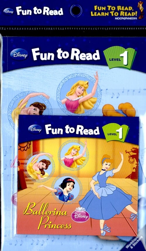 Disney Fun to Read Set 1-14 : Ballerina Princess (공주) (Paperback + Workbook + Audio CD + Sticker)