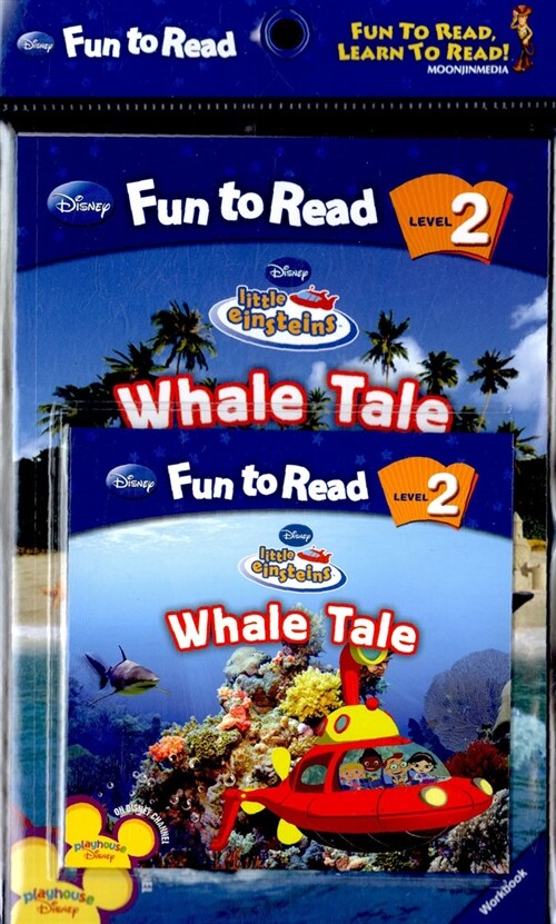Disney Fun to Read Set 2-14 : Whale Tale (리틀 아인슈타인) (Paperback + Workbook + Audio CD)