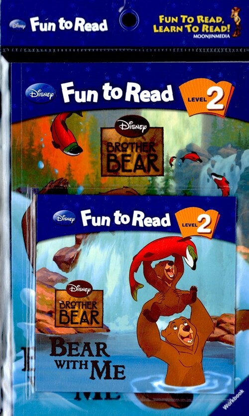 Disney Fun to Read Set 2-03 : Bear with Me (브라더 베어) (Paperback + Workbook + Audio CD)