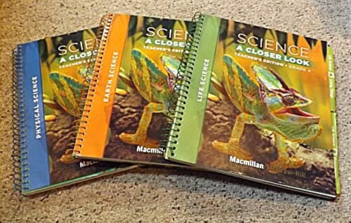 Science, a Closer Look, Grade 4, Teacher Edition Package (3 Vol. Set) (Hardcover)