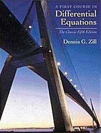 A First Course in Differential Equations: The Classic Fifth Edition (Paperback)