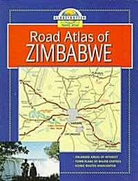 Zimbabwe Globetrotter Travel Atlas (Paperback)