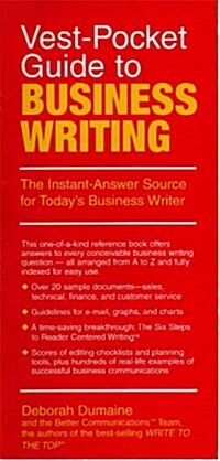 Vest-Pocket Guide to Business Writing (Paperback)