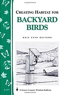 Creating Habitat for Backyard Birds (Paperback)