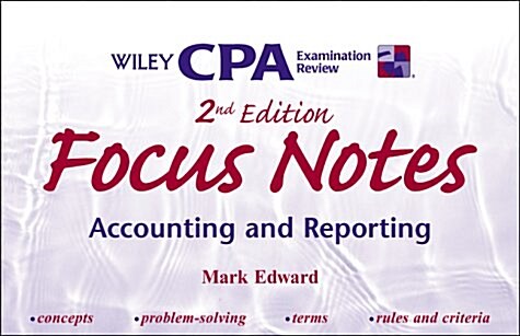 Wiley Cpa Examination Review Focus Notes (Paperback, Spiral)
