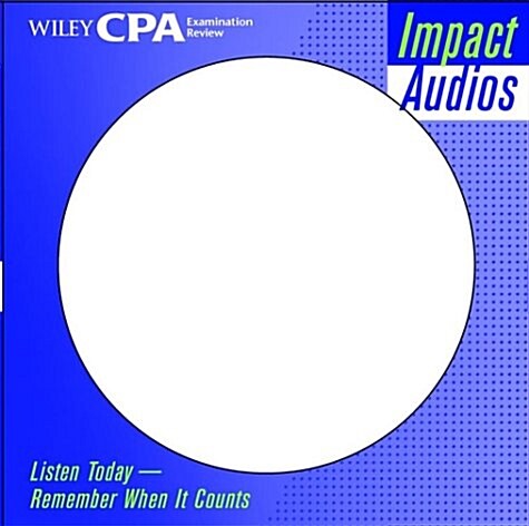 Wiley Cpa Examination Review Impact Audios (CD-ROM)