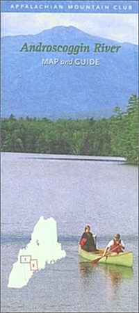 Androscoggin River Map and Guide (Paperback)