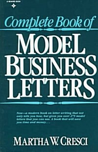 Complete Book of Model Business Letters (Paperback)