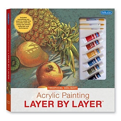 Acrylic Painting Layer by Layer (Hardcover, PCK)