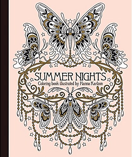 Summer Nights Coloring Book: Originally Published in Sweden as Sommarnatt (Hardcover)