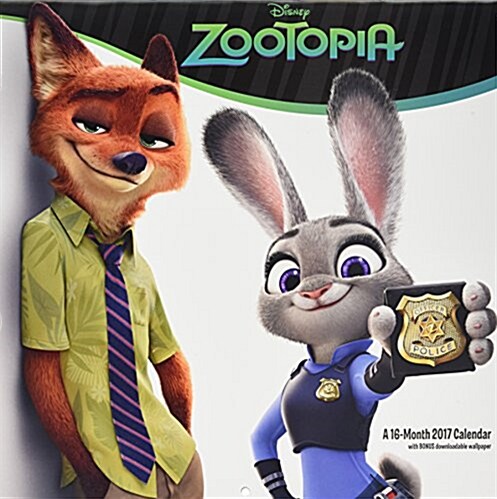 Zootopia 2017 Calendar (Calendar, Wall)