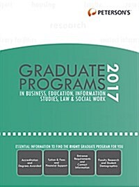 Graduate Programs in Business, Education, Information Studies, Law & Social Work 2017 (Hardcover, 51)