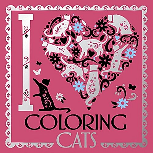 I Heart Coloring Cats (Paperback, CLR, CSM)