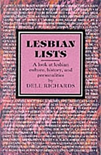 Lesbian Lists (Paperback, 1st)