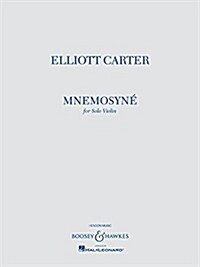 Mnemosyne: For Solo Violin (Paperback)