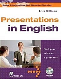 [중고] Presentations in English Students Book & DVD Pack (Package)