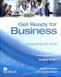 [중고] Get Ready for Business 1 Student‘s Book A2 Elementary (Paperback)