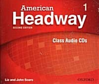 [중고] American Headway: Level 1: Class Audio CDs (3) (CD-Audio, 2 Revised edition)