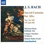 [수입] 바흐 : 알토를 위한 칸타타 BWV 170,54,169,200,53