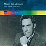 [수입] 오리지널 마스터즈 - 마리오 델 모나코 데카 리사이틀 1952-1969