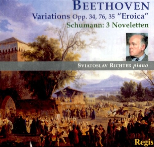 [수입] 베토벤 : 변주곡 Op.34,76,35 에로이카 & 슈만 : 노베레튼 Op.21