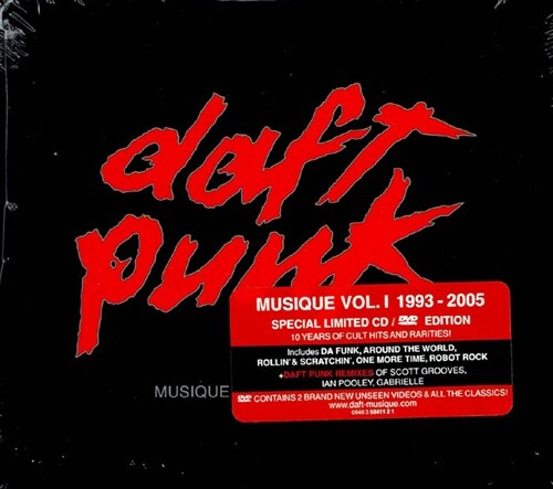 [수입] Daft Punk - Musique, Vol. 1: 1993-2005 (CD+DVD SPECIAL EDITION)