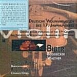 [수입] 17세기 독일의 바이올린 비르투오조 - 비버 : 바이올린 소나타 & 뵈데커 : 바이올린 소나타 외 