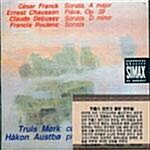 [수입] 프랑크, 쇼숑, 드뷔시 : 바이올린과 피아노를 위한 소나타 & 풀렝 : 첼로와 피아노를 위한 소나타