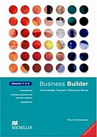 Business Builders Tea Res Mod 7-9 (Paperback)