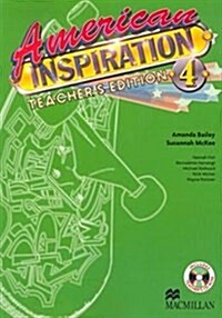 American Inspiration : Teachers Edition 4 (Paperback + CD)