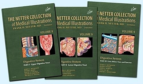 The Netter Collection of Medical Illustrations: Digestive System Package (Hardcover, 2)