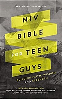 NIV Bible for Teen Guys, Hardcover: Building Faith, Wisdom and Strength (Hardcover)