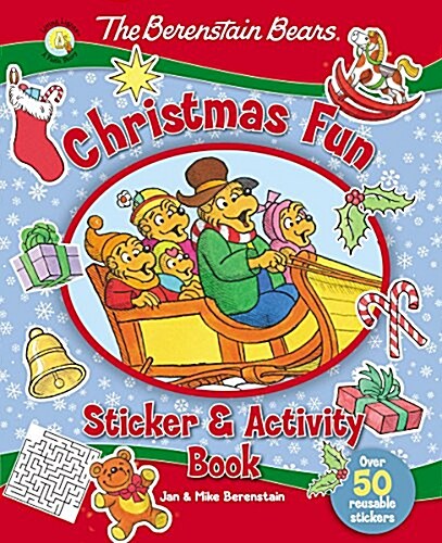 The Berenstain Bears Christmas Fun Sticker and Activity Book (Paperback)