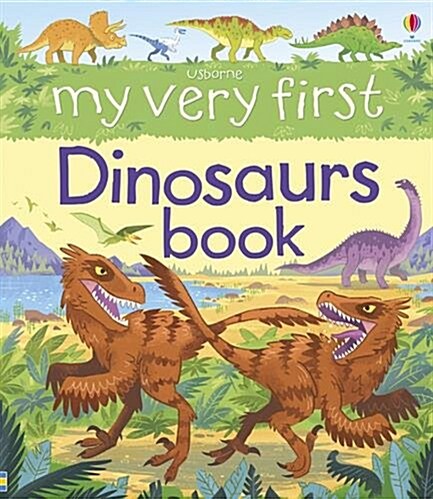 [중고] My Very First Dinosaurs Book (Board Book)