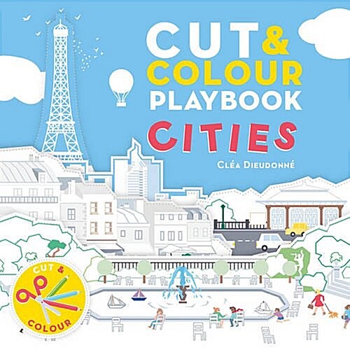 Cut & Colour Playbook Cities (Paperback)