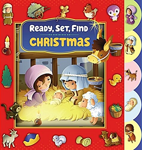 Ready, Set, Find Christmas (Board Books)