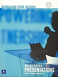 English For Work:Business Presentations Book/CD Pack Book and CD (Package)