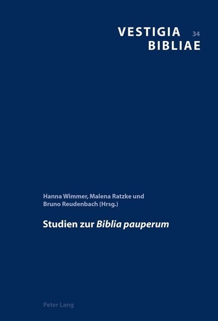 Studien Zur 첕iblia Pauperum? (Hardcover)