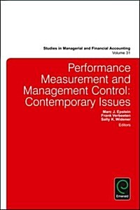 Performance Measurement and Management Control : Contemporary Issues (Hardcover)