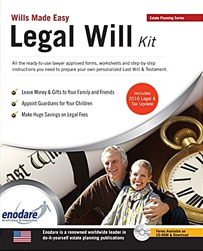 Legal Will Kit (Paperback)