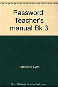 Password 3 : Teachers Manual (Paperback)