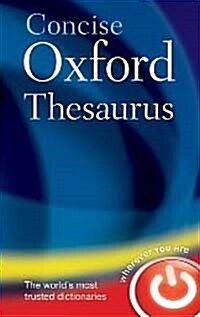 Concise Oxford Thesaurus (Hardcover, 3 Revised edition)
