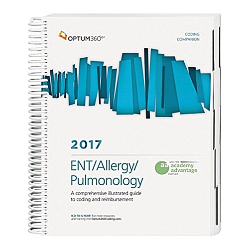 ENT/Allergy/pulmonology Coding Companion 2017 (Paperback, Spiral)