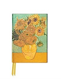 Van Gogh: Sunflowers (Foiled Pocket Journal) (Notebook / Blank book)